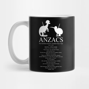 ANZAC Australian and New Zealand Army Corps 1A - Gallipoli Campaign Mug